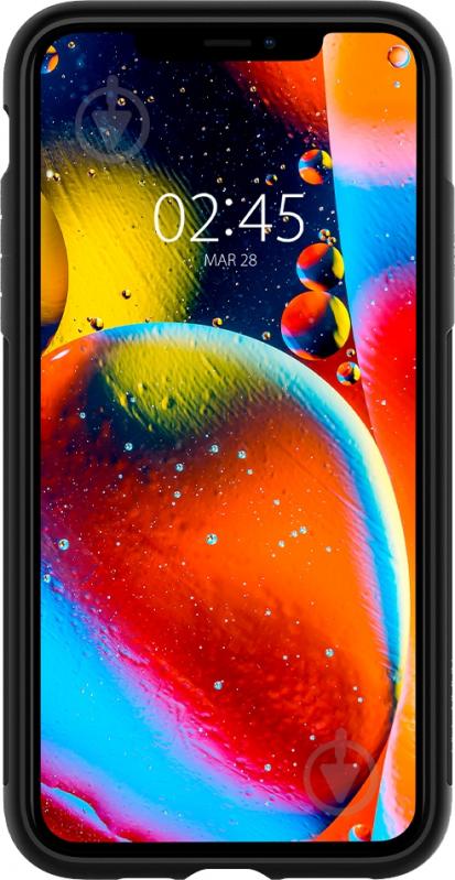 Чехол Spigen Slim Armor Black для Apple iPhone 11 Pro Max - фото 5