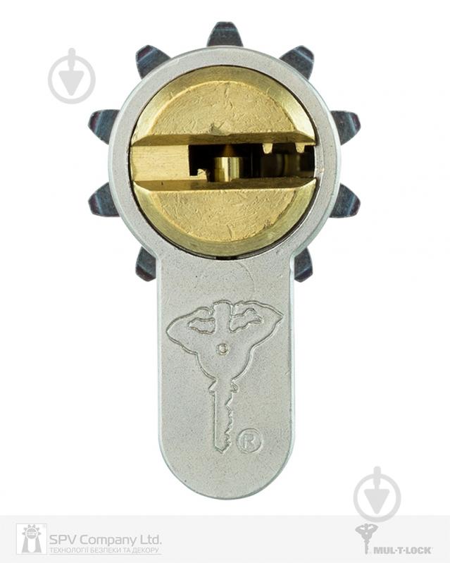 Цилиндр Mul-T-Lock INTEGRATOR 55x55 ключ-вороток 110 мм никель сатин - фото 5 Цилиндр Mul-T-Lock INTEGRATOR 55x55 ключ-вороток 110 мм никель сатин - фото 5