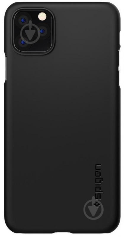 Чехол Spigen Thin Fit Black для Apple iPhone 11 Pro Max - фото 1 Чехол Spigen Thin Fit Black для Apple iPhone 11 Pro Max - фото 1