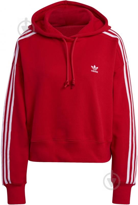 Джемпер Adidas SHORT HOODIE GN2892 р. 38 червоний - фото 3