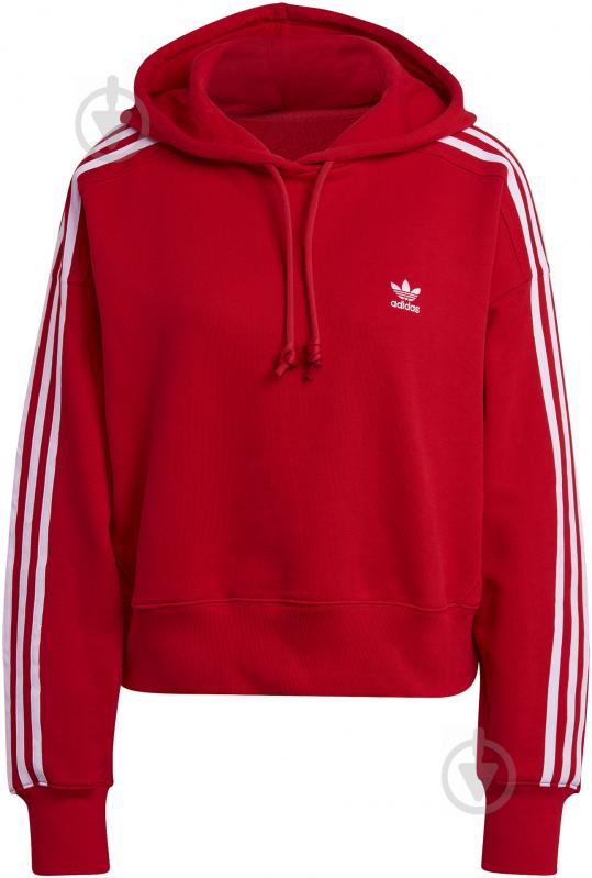 Джемпер Adidas SHORT HOODIE GN2892 р. 38 червоний - фото 4