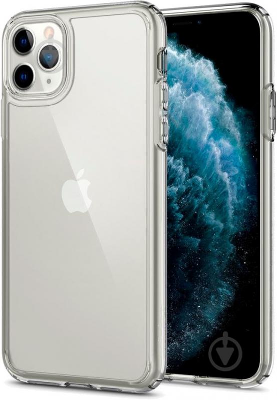 Чехол Spigen Ultra Hybrid Crystal Clear для Apple iPhone 11 Pro Max - фото 6