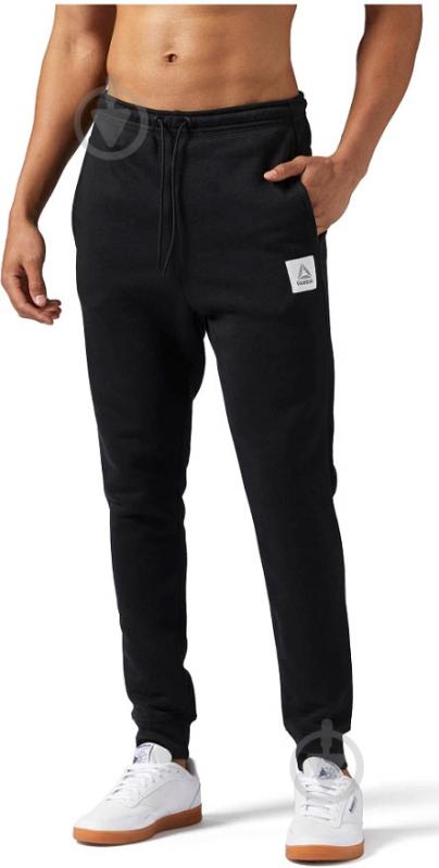 Брюки Reebok Jogger BQ2533 р. M черный - фото 3 Брюки Reebok Jogger BQ2533 р. M черный - фото 3