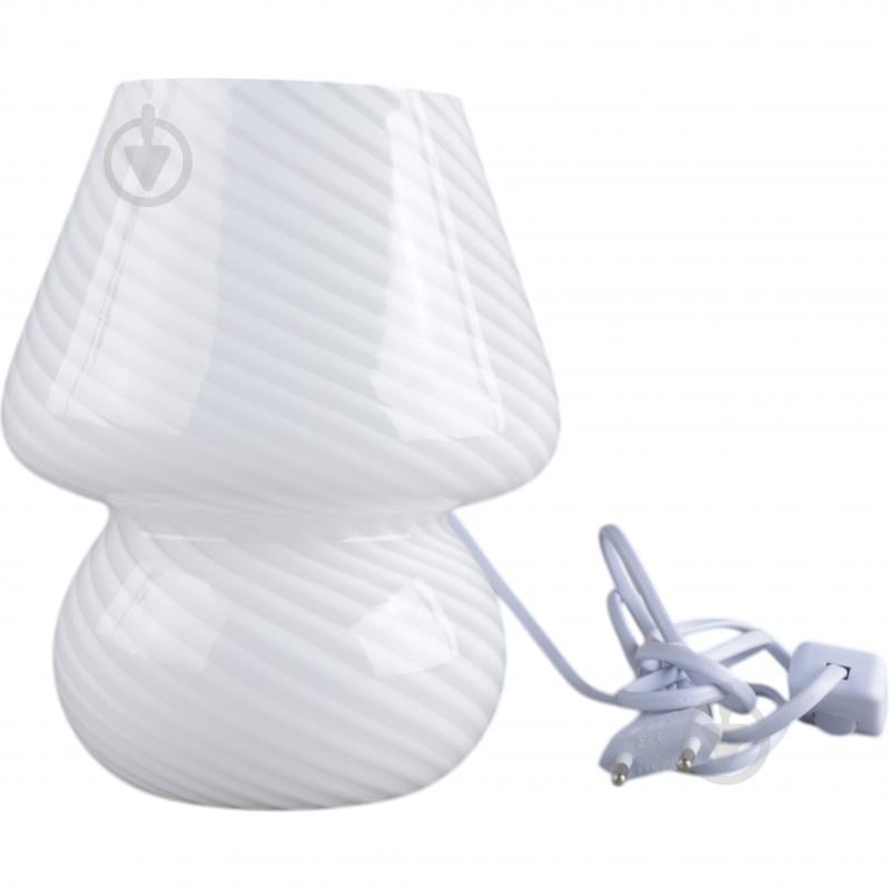 Настільна лампа Sensio Mushroom 1x40 Вт E14 білий LP-TL1221 - фото 1 Настільна лампа Sensio Mushroom 1x40 Вт E14 білий LP-TL1221 - фото 1