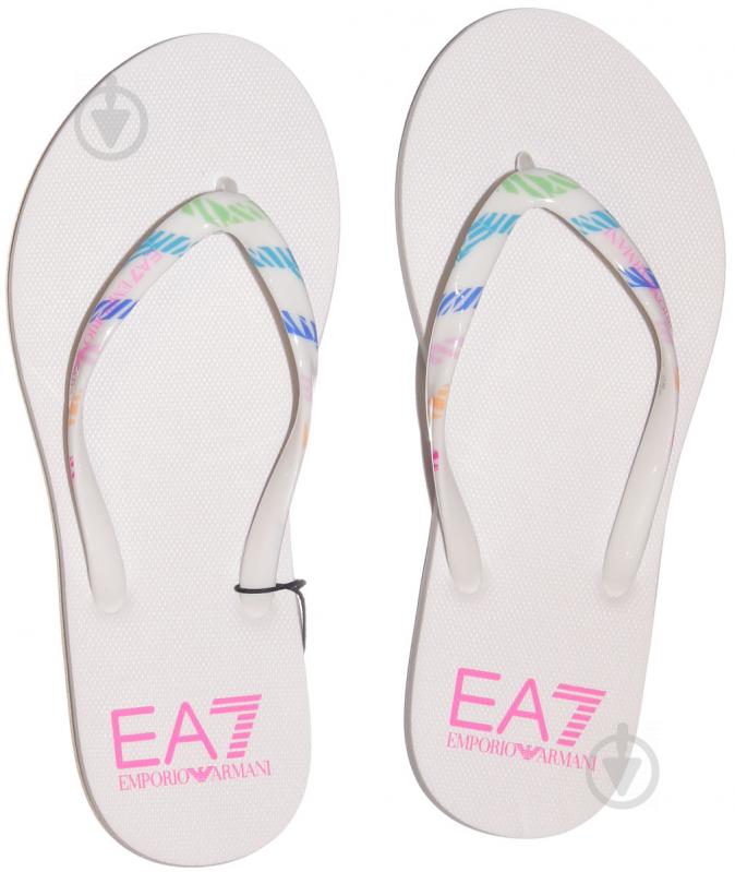 В'єтнамки EA7 Flip flop XFQ003-XK136-M625 р.36 чорний - фото 2