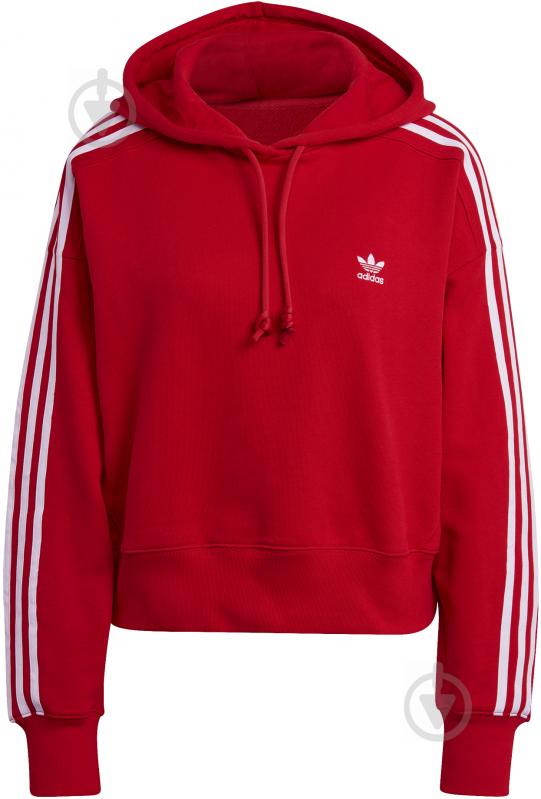 Джемпер Adidas SHORT HOODIE GN2892 р. 42 червоний - фото 3