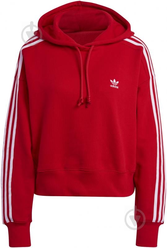 Джемпер Adidas SHORT HOODIE GN2892 р. 42 червоний - фото 4