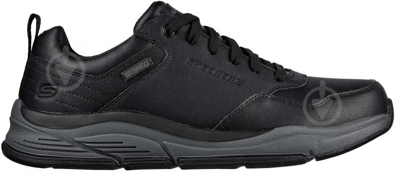 Кросівки чоловічі Skechers Benago 210021 BKGY р.46 чорні - фото 1