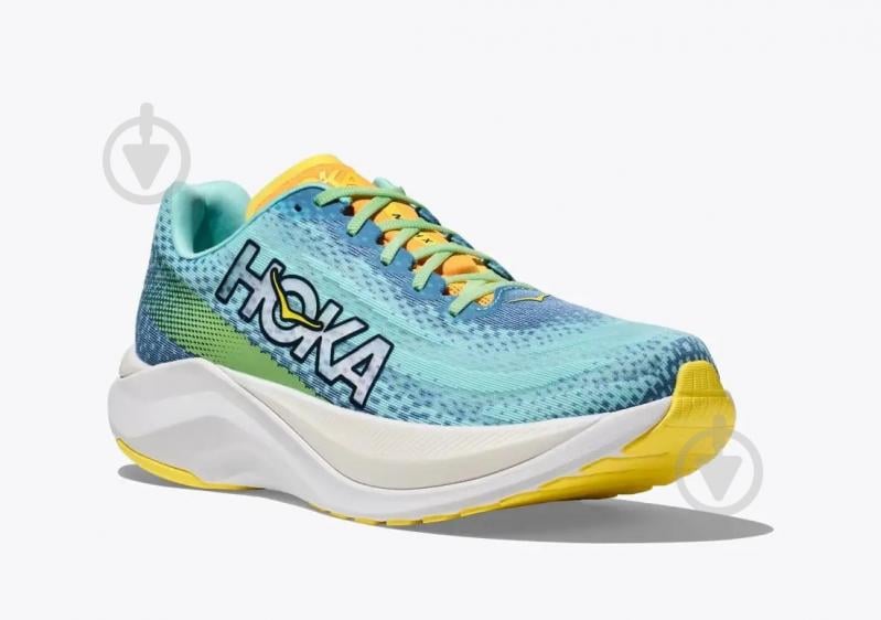 Кроссовки мужские демисезонные Hoka MACH X 1141450-DDL р.42 2/3 синие - фото 2