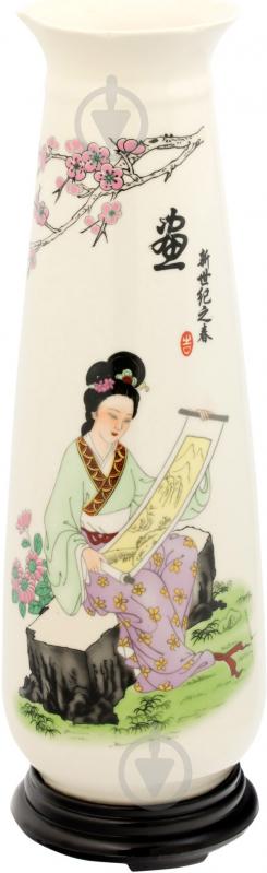 Ваза Китайская девушка 136-045 28 см 136-045 - фото 1 Ваза Китайская девушка 136-045 28 см 136-045 - фото 1