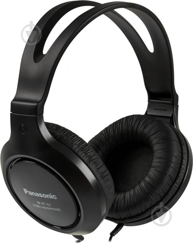 УЦІНКА! Навушники Panasonic RP-HT161E-K black (УЦ №3551) - фото 1 УЦІНКА! Навушники Panasonic RP-HT161E-K black (УЦ №3551) - фото 1