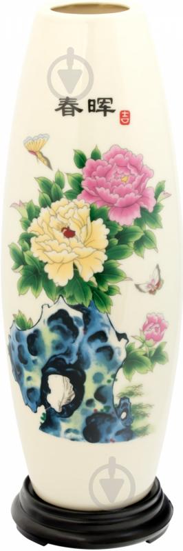 Ваза Цветы 136-053 28 см 136-053 - фото 1