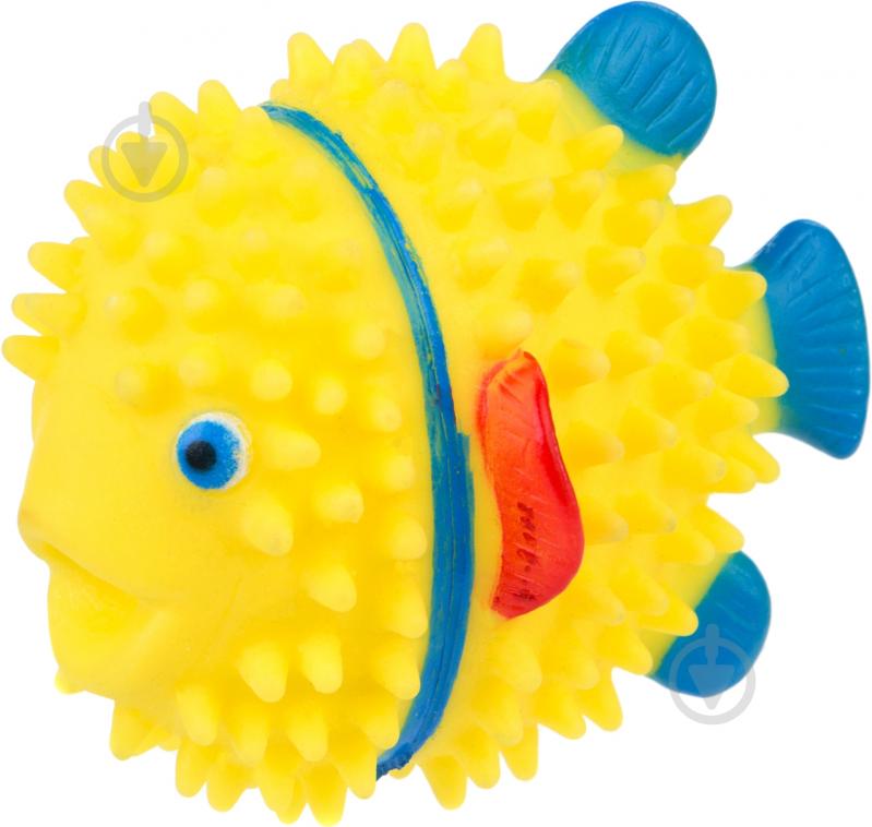 Игрушка для собак Lilli Pet Рыба-еж со звуком 9х6х7 см 20-2074 - фото 1