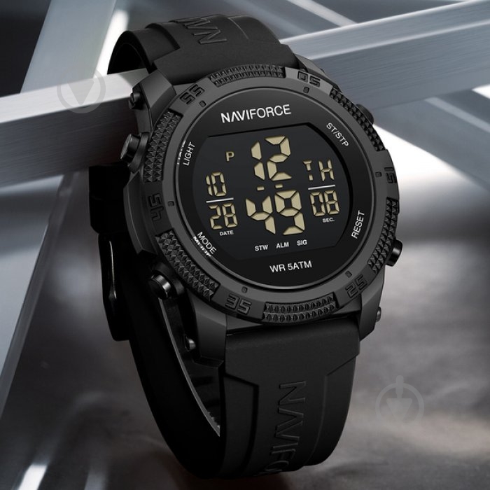 Часы тактические Naviforce Europe Black NaviForce black (1628) - фото 8