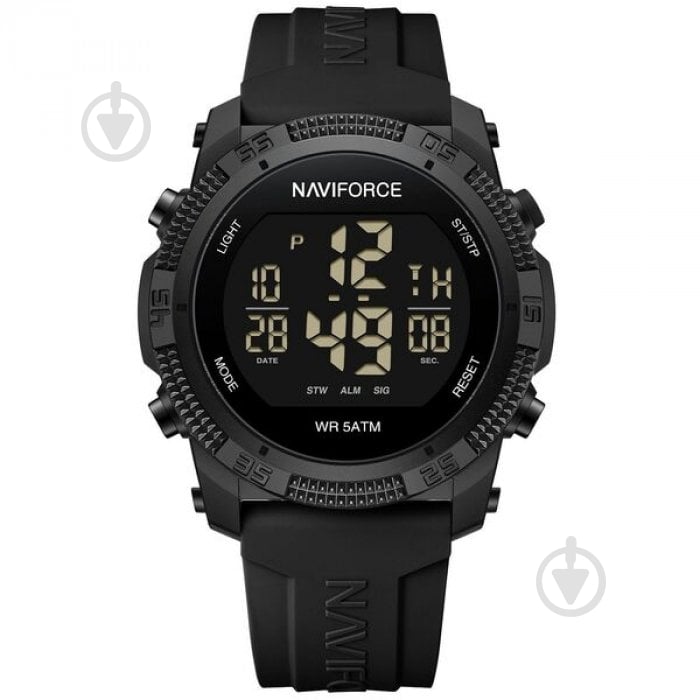 Часы тактические Naviforce Europe Black NaviForce black (1628) - фото 1