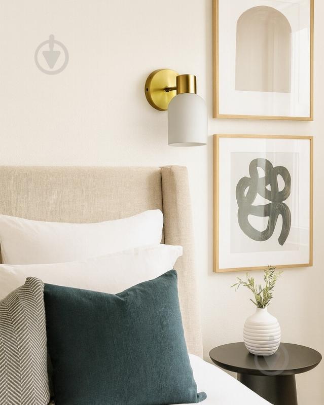 Бра Edlin Aurora 12 Вт E27 латунь PL321155W-1 - фото 2