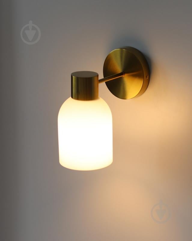 Бра Edlin Aurora 12 Вт E27 латунь PL321155W-1 - фото 4