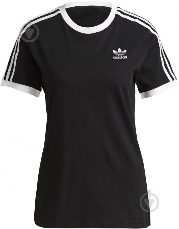 Футболка Adidas 3 STRIPES TEE GN2900 р.M чорний - фото 4