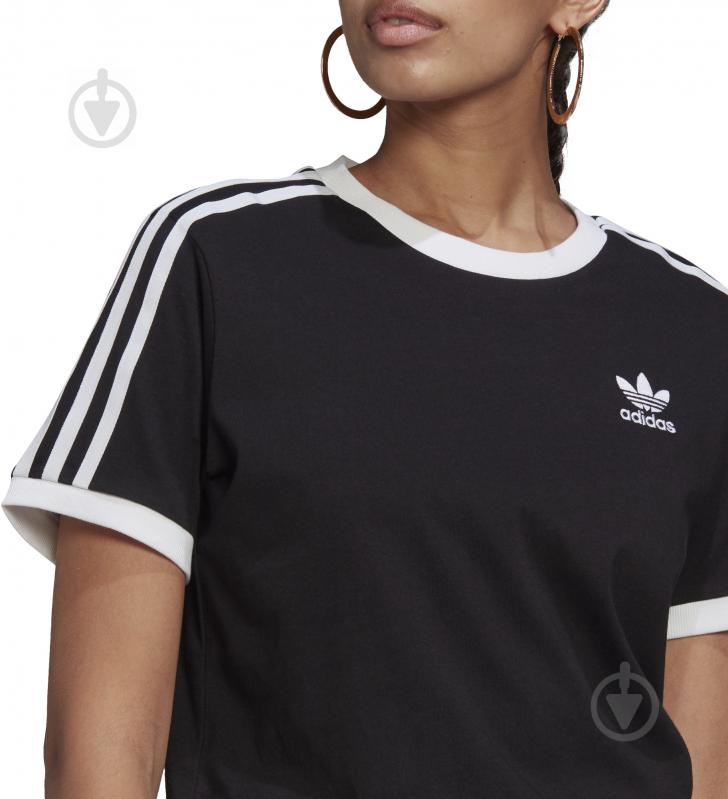 Футболка Adidas 3 STRIPES TEE GN2900 р.M чорний - фото 7