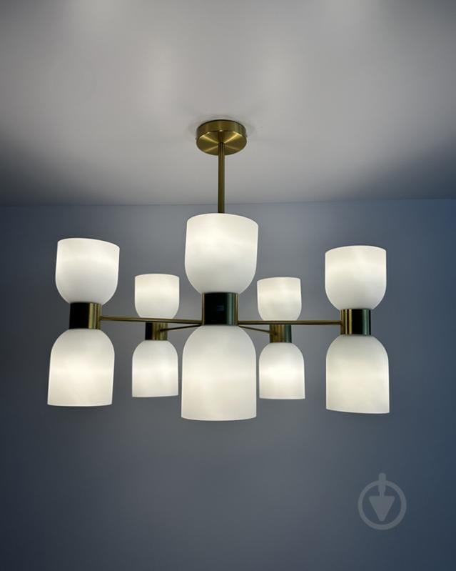 Люстра Edlin Aurora 10x12 Вт E27 PL321155-10 - фото 4