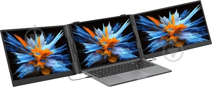 Монітор Blackview DCM6 Dual Screen Grey/Black 14" (BVDCM6) - фото 1 Монітор Blackview DCM6 Dual Screen Grey/Black 14" (BVDCM6) - фото 1