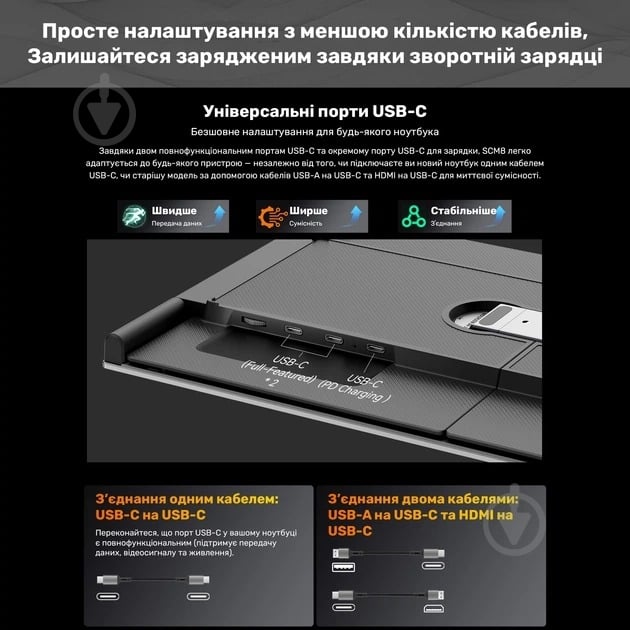 Монітор Blackview SCM8 Single Grey/Black 15,3" (BVSCM8) - фото 13
