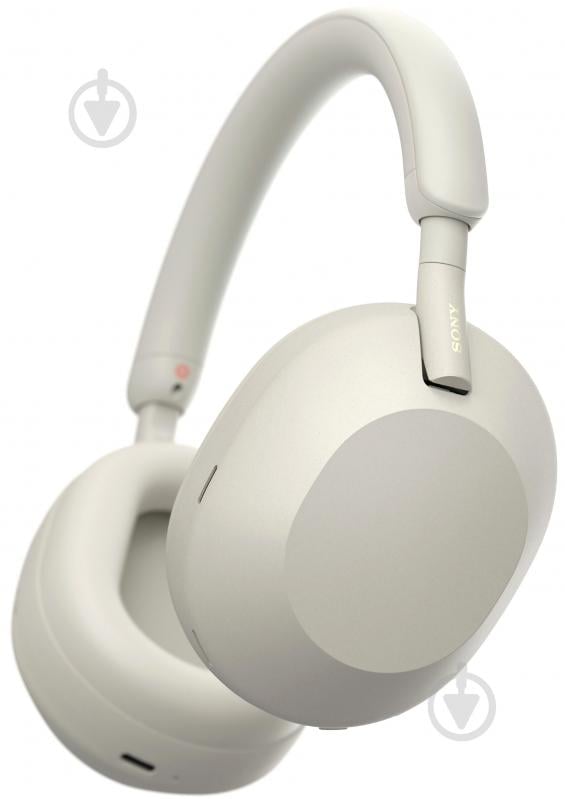 Навушники Sony MDR-WH1000XM5 Over-ear ANC Hi-Res Wireless silver (WH1000XM5S.CE7) - фото 2