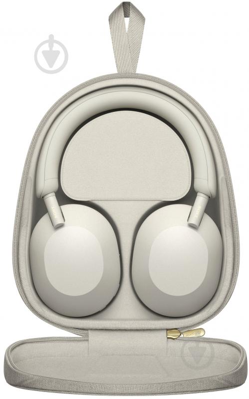 Навушники Sony MDR-WH1000XM5 Over-ear ANC Hi-Res Wireless silver (WH1000XM5S.CE7) - фото 6