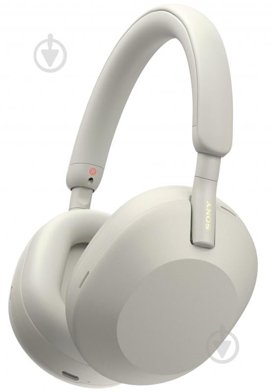 Навушники Sony MDR-WH1000XM5 Over-ear ANC Hi-Res Wireless silver (WH1000XM5S.CE7) - фото 1