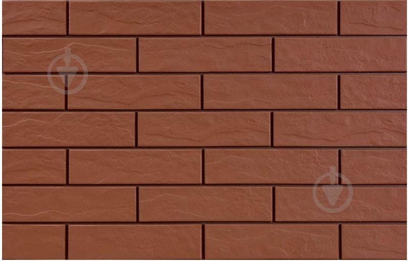 Клинкерная плитка Cerrad Burgund Rustiko 25x6,5 - фото 1