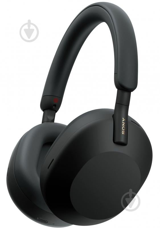 Навушники Sony MDR-WH1000XM5 Over-ear ANC Hi-Res Wireless black (WH1000XM5B.CE7) - фото 1