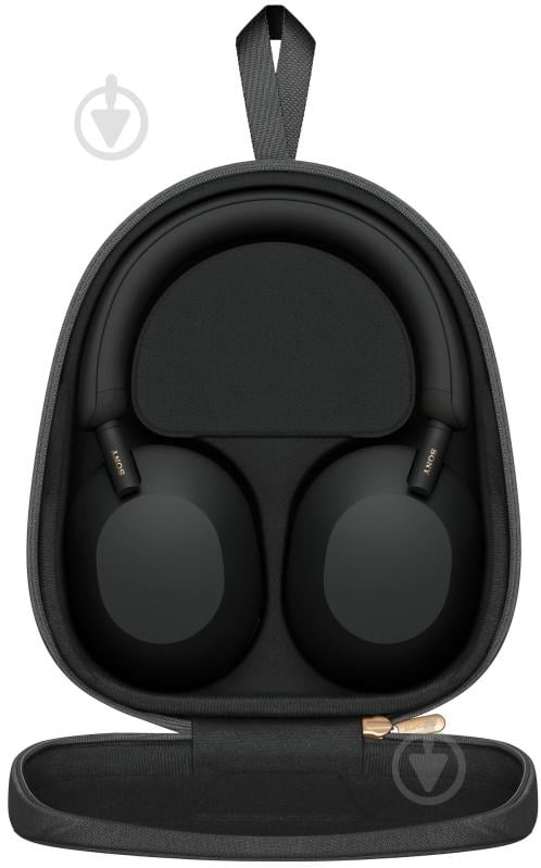 Навушники Sony MDR-WH1000XM5 Over-ear ANC Hi-Res Wireless black (WH1000XM5B.CE7) - фото 8