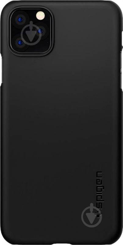 Чехол Spigen Thin Fit Black для Apple iPhone 11 Pro - фото 1