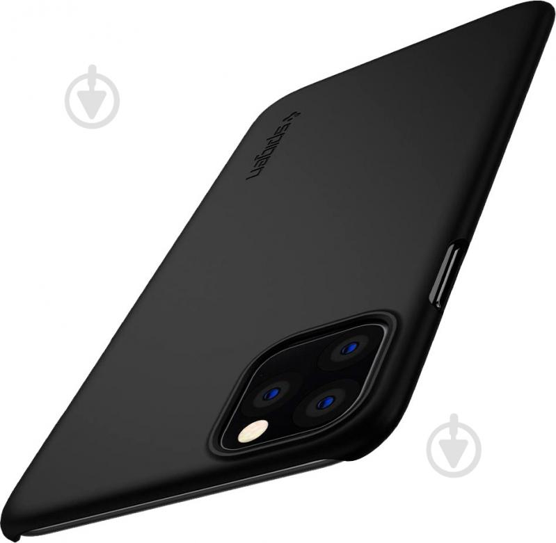 Чехол Spigen Thin Fit Black для Apple iPhone 11 Pro - фото 4
