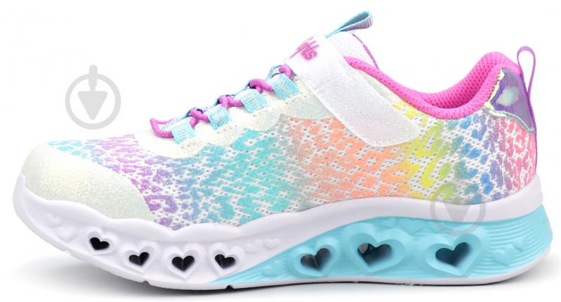 Кросівки Skechers FLUTTER HEART LIGHTS 302314L WMLT р.27,5 різнокольорові - фото 2