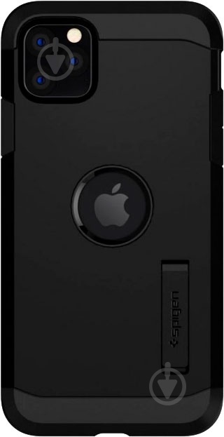 Чехол Spigen Tough Armor Black для Apple iPhone 11 Pro - фото 1