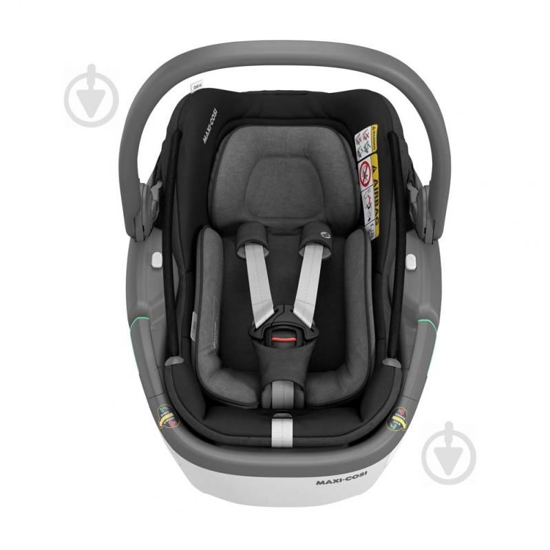 Автокресло Maxi-Cosi Coral 360 Essential Black черный 8559672110 - фото 10