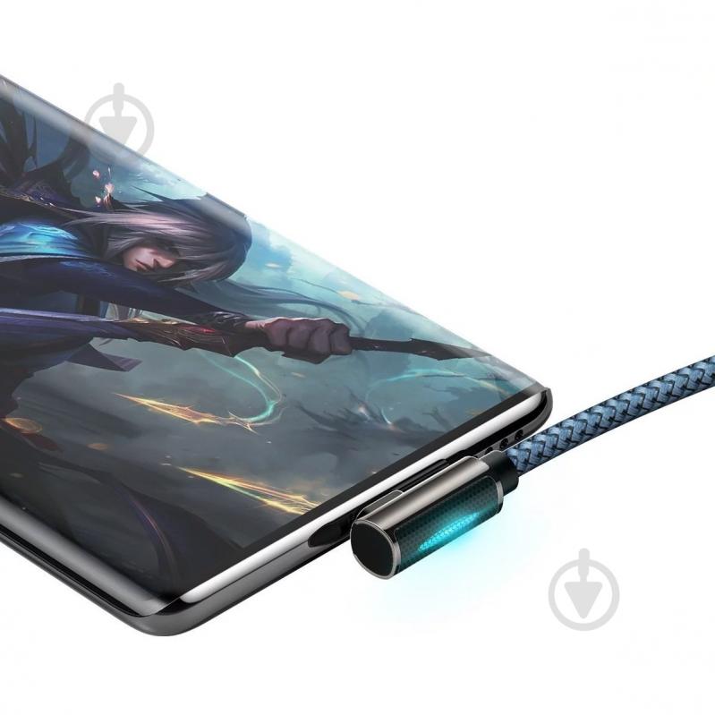 Кабель BASEUS 1 м синий (CACS000403) - фото 5