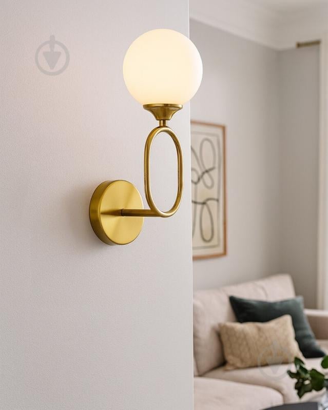 Бра Edlin Sonte 10 Вт G9 латунь PL321159-1 - фото 2