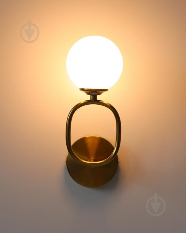 Бра Edlin Sonte 10 Вт G9 латунь PL321159-1 - фото 6