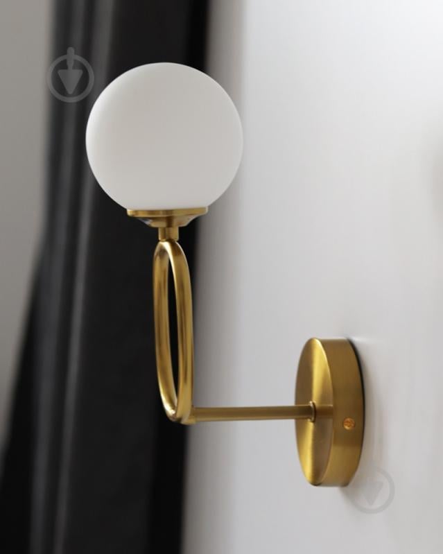 Бра Edlin Sonte 10 Вт G9 латунь PL321159-1 - фото 4