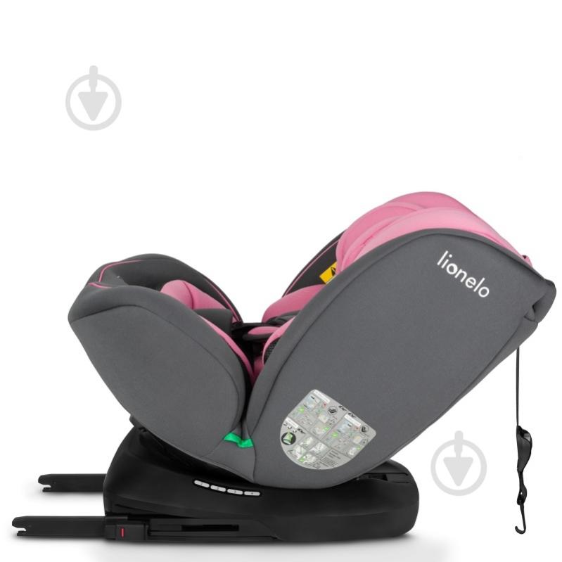 Автокресло Lionelo розовый pink LO-BASTIAAN I-SIZE PINK BABY - фото 3