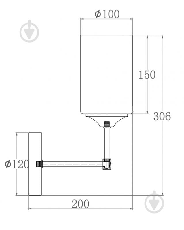 Світильник настінний Sensio Tiara 15 Вт E27 золото PL321161W-1 - фото 7 Світильник настінний Sensio Tiara 15 Вт E27 золото PL321161W-1 - фото 7