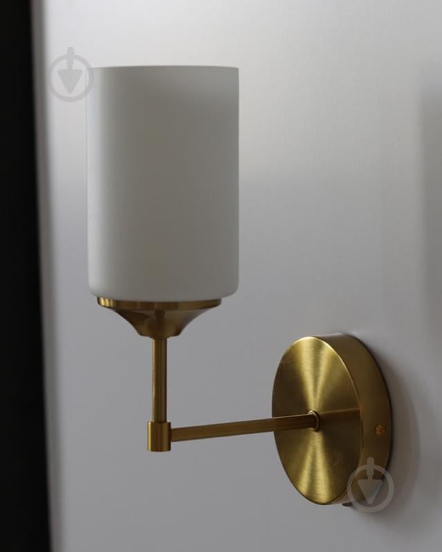 Світильник настінний Sensio Tiara 15 Вт E27 золото PL321161W-1 - фото 3 Світильник настінний Sensio Tiara 15 Вт E27 золото PL321161W-1 - фото 3