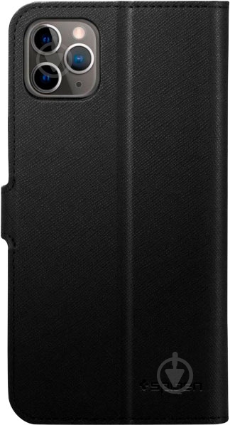 Чехол Spigen Wallet S Saffiano Black для Apple iPhone 11 Pro - фото 2