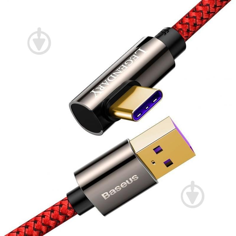 Кабель BASEUS 2 м красный (CACS000509) - фото 4