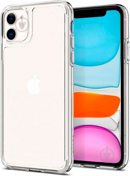 Чохол Spigen Quartz Hybrid Crystal Clear для Apple iPhone 11 - фото 4
