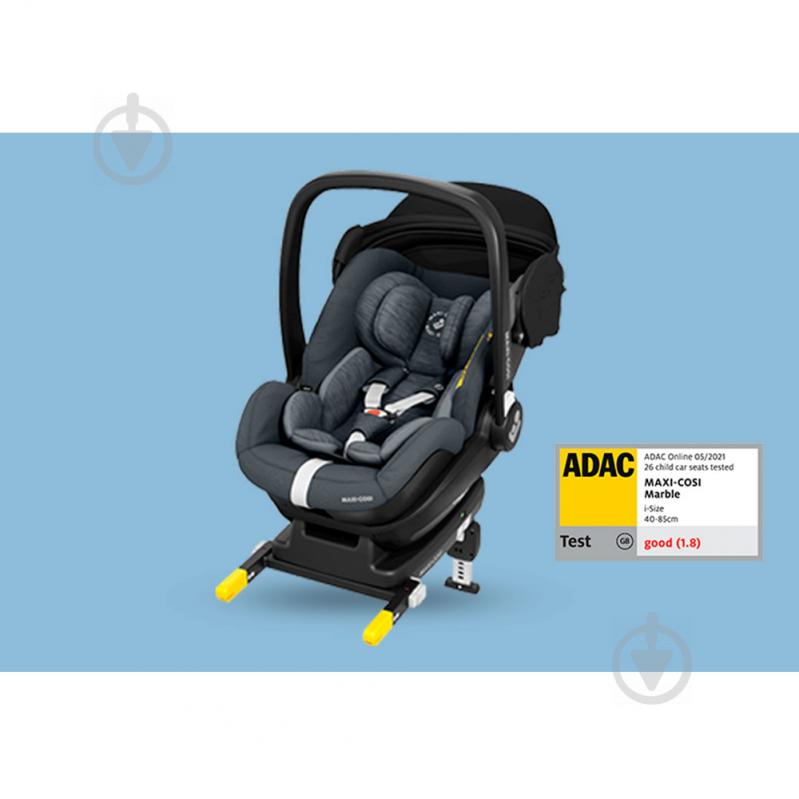 Автокресло Maxi-Cosi Marble Essential Graphite красный 8506750110 - фото 2