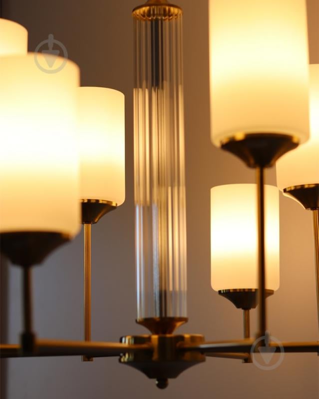 Люстра Sensio Tiara 8x8 Вт E27 PL321161-8 - фото 6