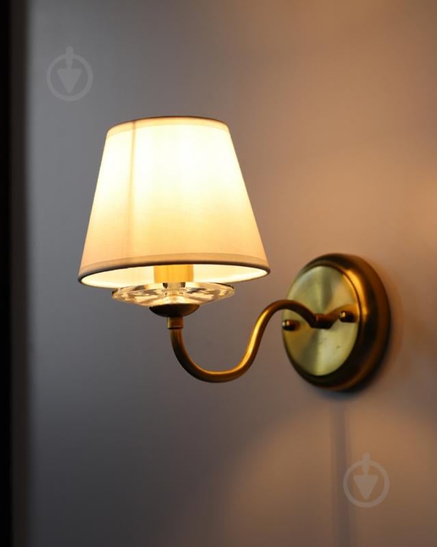 Бра Edlin Moren 12 Вт E14 латунь PL321167W-1 - фото 5